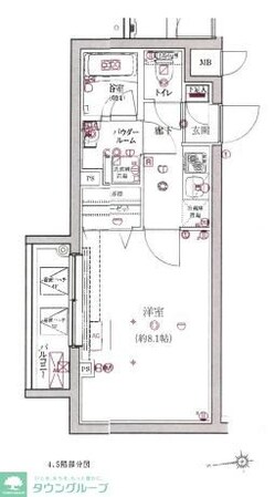REALEST-HIGASHIKOENJIの物件間取画像